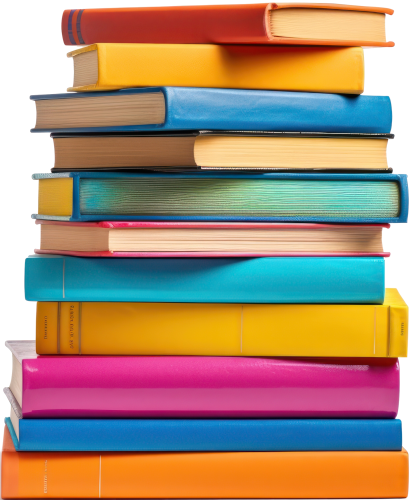 Books for Bible Colleges stack of books